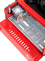 Плита газовая TOURIST портативная в кейсе CAMPING GURU PLUS с переходником (TS-233)