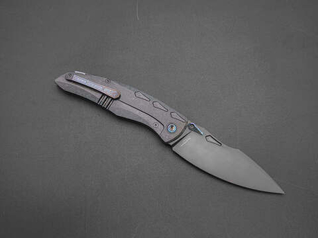 Складной нож Krotos [T14N DLC StoneWash CrystalTi DLC]