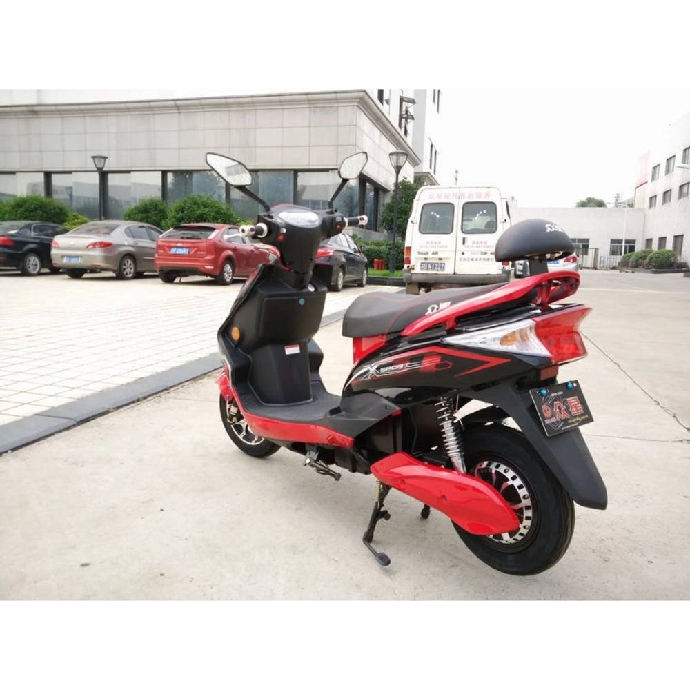 Электроскутер GreenCamel Трофи, 60V 1500W R10 Красный