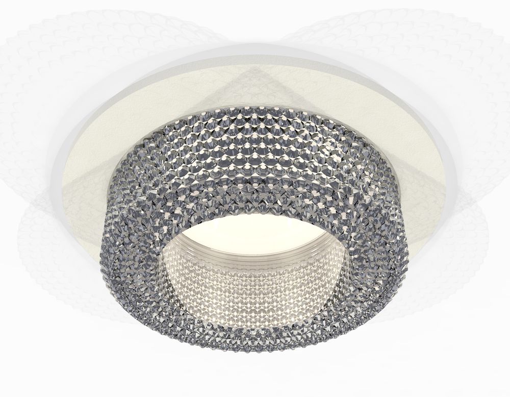 Ambrella Комплект встраиваемого светильника с композитным хрусталем MR16 Встраиваемые XC7621020