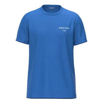 Мужская теннисная футболка Björn Borg Essential 1 - palace blue