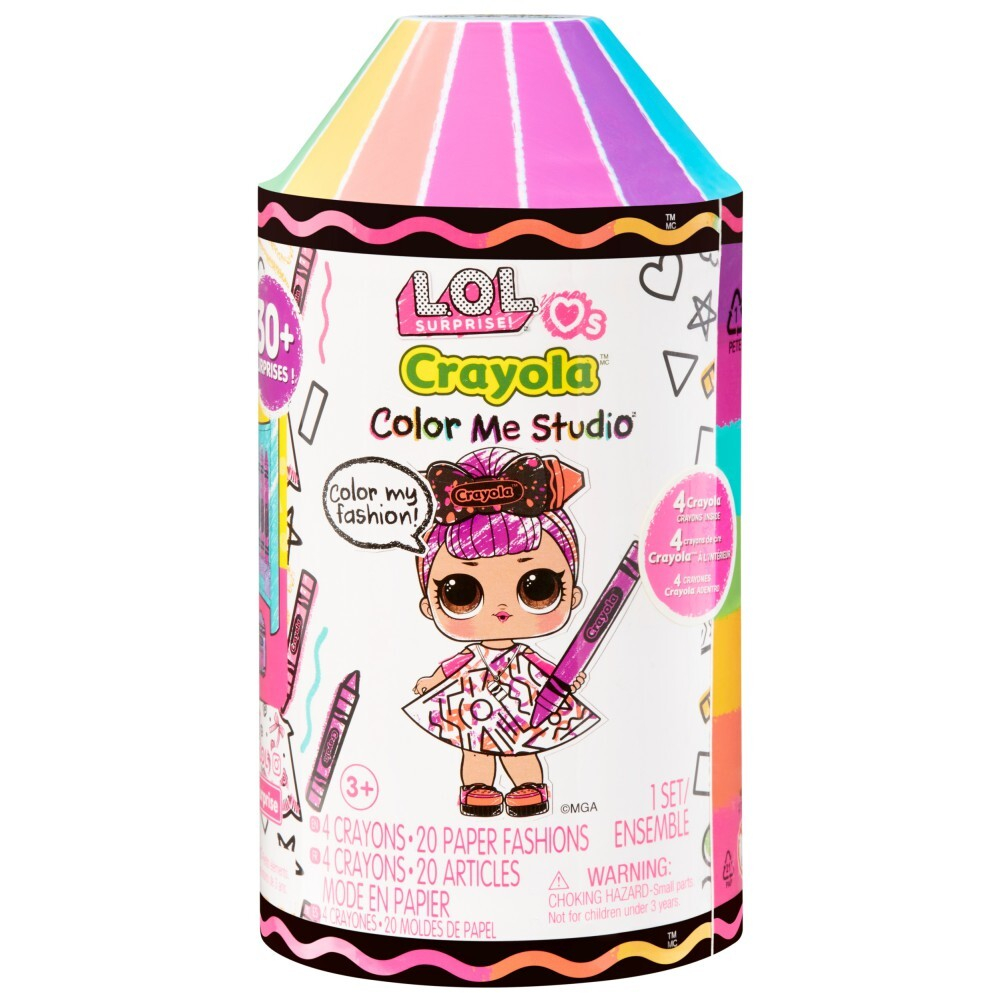 L.O.L. СЮРПРИЗ - Crayola Color Me Studio с куклой ЛОЛ + 30 аксессуаров 505273 / артикул   505273  / GTIN 035051505273