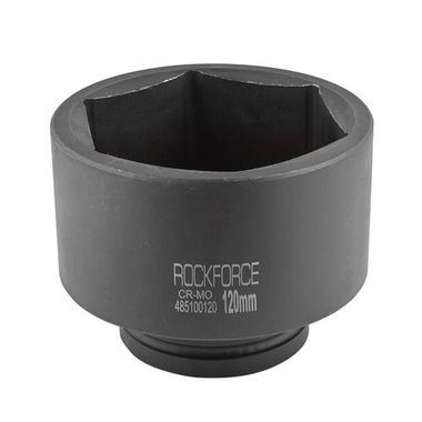 Головка ударная глубокая 1'', 120мм (6гр.) RockForce##Rock FORCE RF-485100120