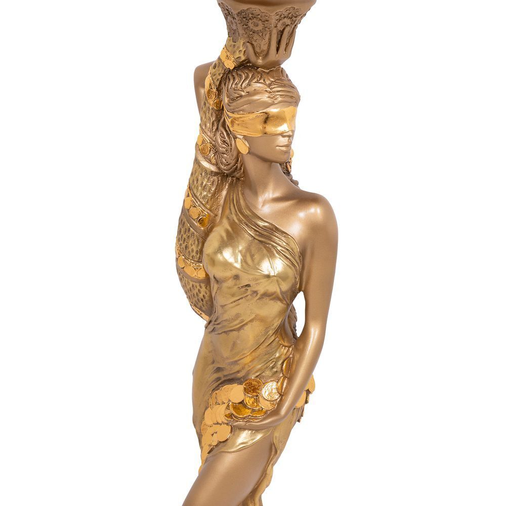 Подставка декоративная Фортуна №450/2 Бронза Орех