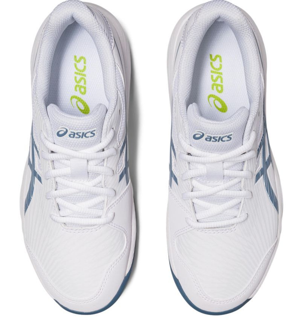 детские Кроссовки теннисные Asics Gel-Game 9 GS - white/steel blue
