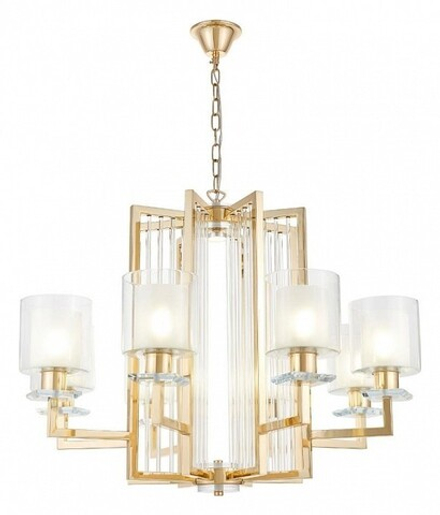 Подвесная люстра LUMINA DECO Manhattan LDP 8012-8 F.GD