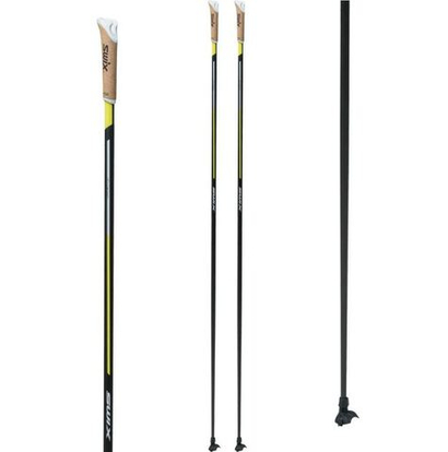 Лыжные палки SWIX QUANTUM 2, рукоятки TCS, лапки TBS (без темляка), RCQ20-00