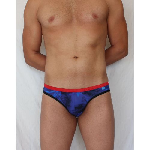 Мужские плавки слипы темно-синие Boefje