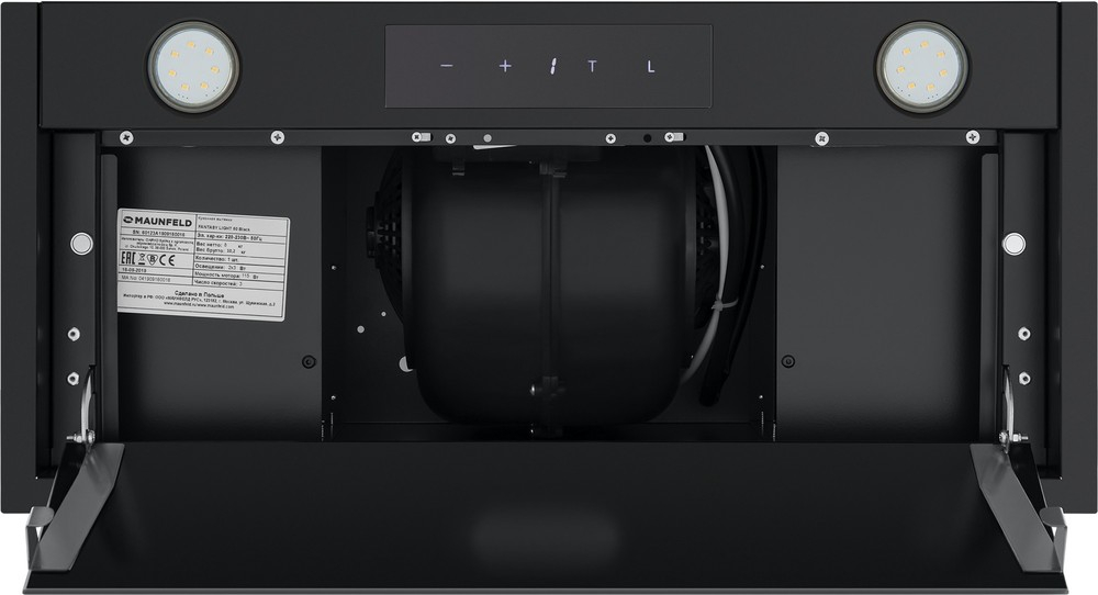 Встраиваемая вытяжка Maunfeld Fantasy Light 60 черный