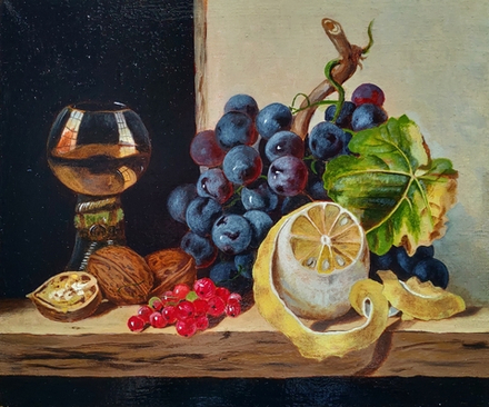 Натюрморт "Старый бренди"