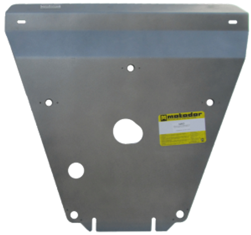 Защита картера Двигателя, Переднего дифференциала, КПП, Радиатора. 5 мм, Алюминий. для Ssangyong Actyon Sports 2012-2015, Ssangyong Actyon 2005-2011, Ssangyong Actyon Sports 2006-2012 MOTODOR.32803