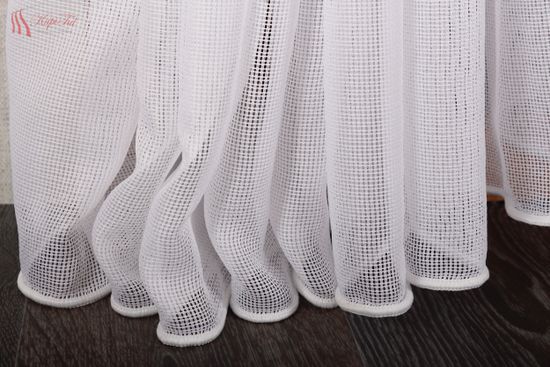 Плотный тюль-сетка Pier (белый)