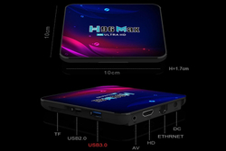 Смарт-ТВ H96 Max V11, Android 11, 4 + 64 ГБ, 4K, 4GB 64GB
