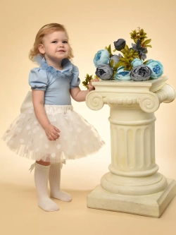 Боди с декоративным воротничком