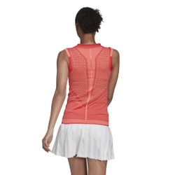 Женский топ теннисный Adidas Tennis Premium Primeknit Tank Top W - acid red