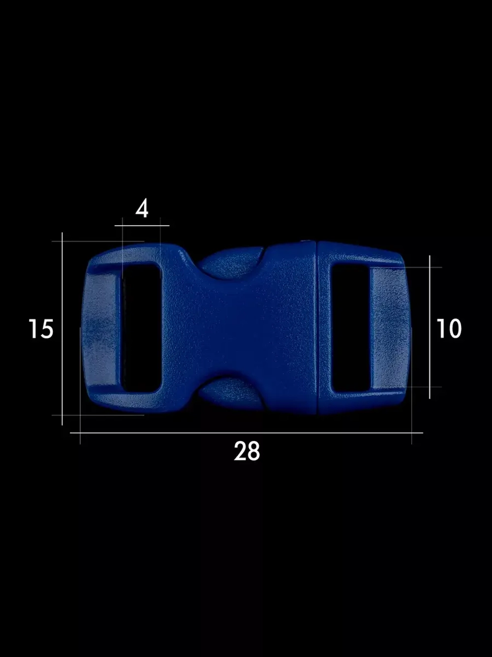 Фастекс пластиковый 10 мм - 100 штук