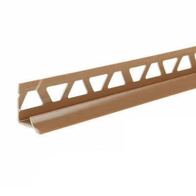 Раскладка кафельная внутренняя 8*2500мм темно-бежевая