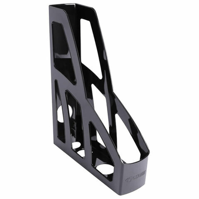 Лоток вертикальный 75мм СТАММ "Лидер" ЛТВ-30450 черный