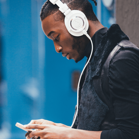 Наушники полноразмерные Audio-Technica ATH-M50x White