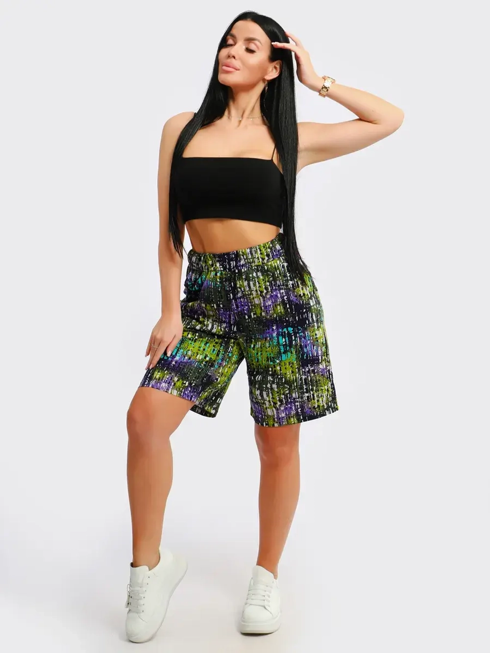 Шорты женские большие размеры