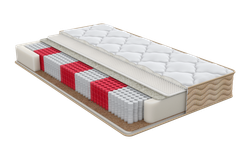 Матрас анатомический Fines, пружинный, средняя/выше средней жесткости 180х190