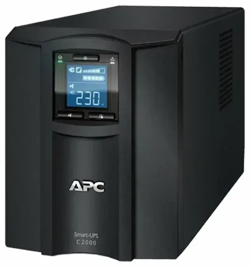 Интерактивный ИБП APC by Schneider Electric Smart-UPS SMC2000I черный 1300 Вт