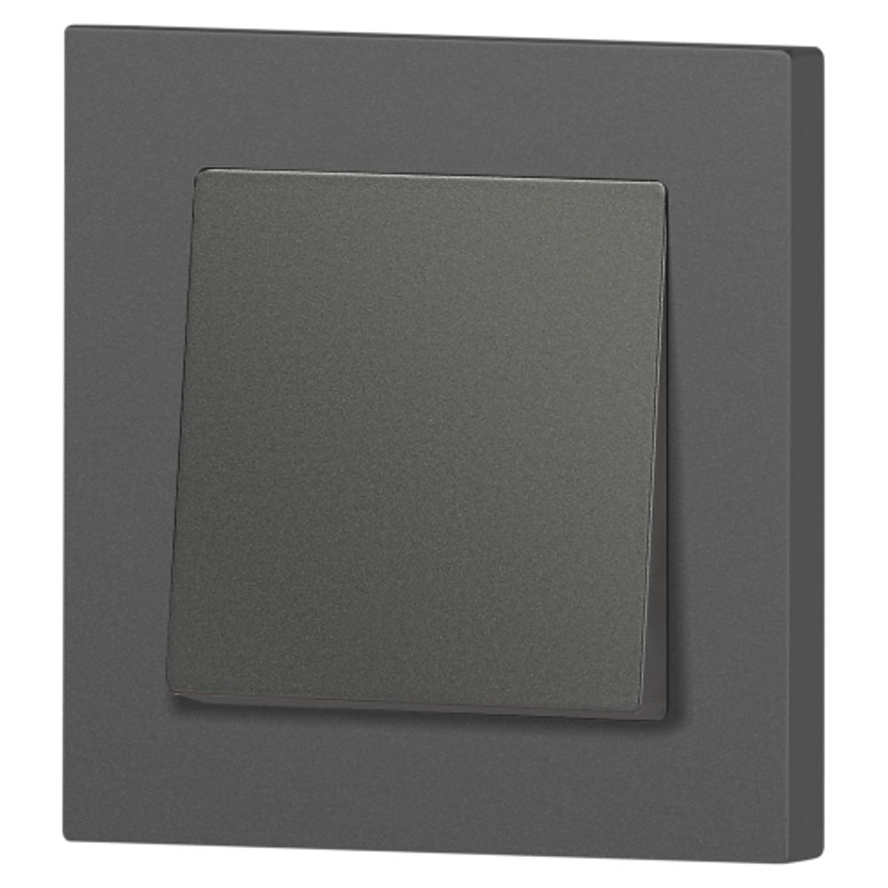 Переключатель Intro Accent 6-103-07 10А-250В IP20 СУ AL/CU графит