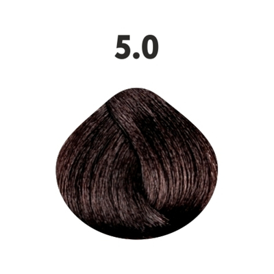 5.0 крем-краска KAARAL AAA Color Collection светлый каштан натуральный - 100 мл.