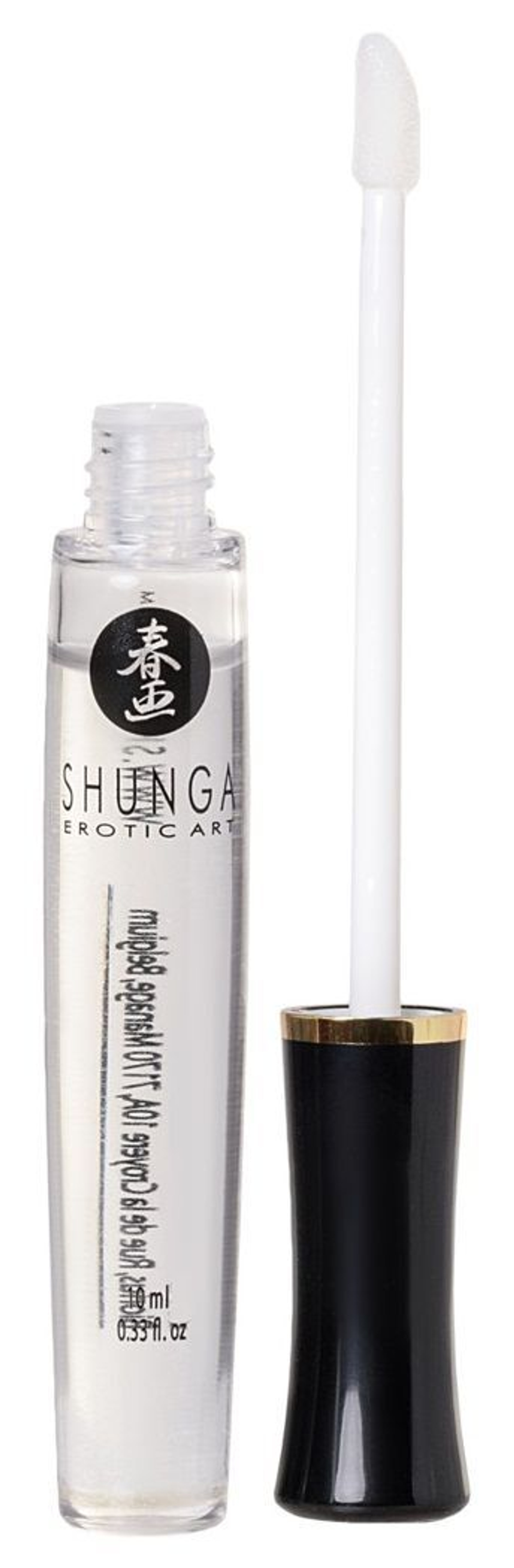 Возбуждающий блеск для губ с ароматом кокоса Божественное удовольствие - 10 мл.