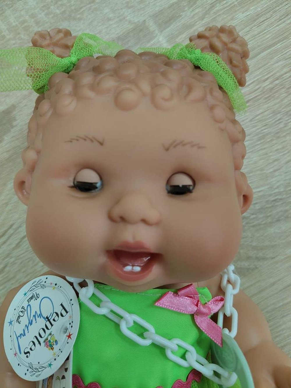 Уценка Пупс Nines 26см PEPOTE с закрывающими глазками (N814G)