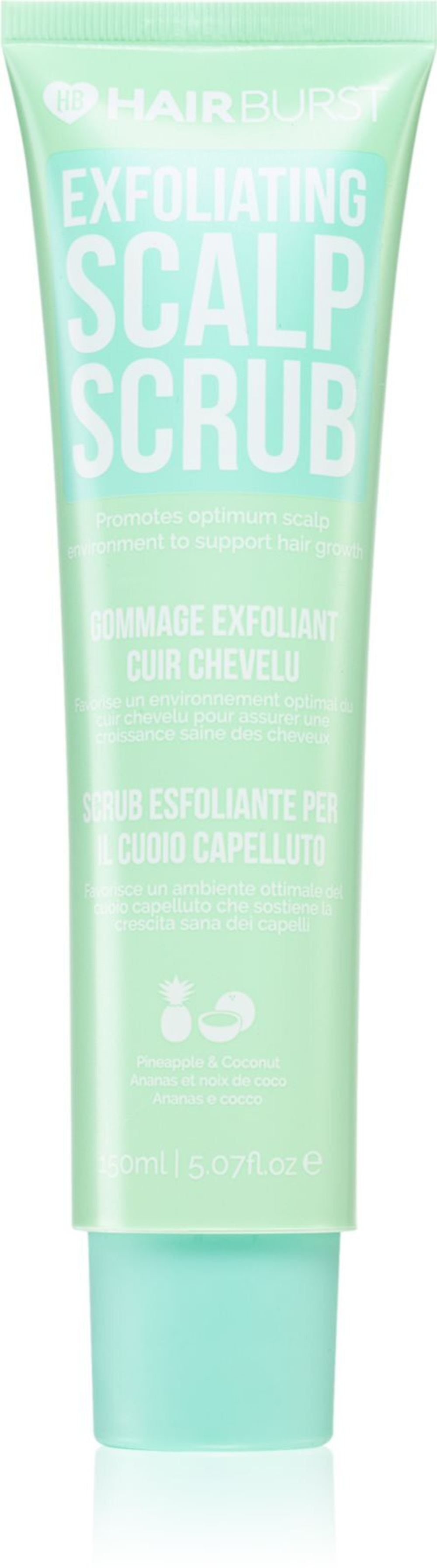 Hairburst Exfoliating Scalp Scrub - скраб для волос для ускорения роста волос /   150  ml  / GTIN 5060743581094