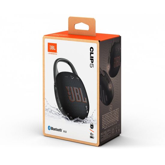 Портативная колонка JBL Clip 5 Black