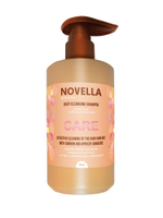 Novella Abrikosova Шампунь глубокой очистки, эффективное очищение поверхности волоса, с углём и абрикосовым абразивом, 400мл