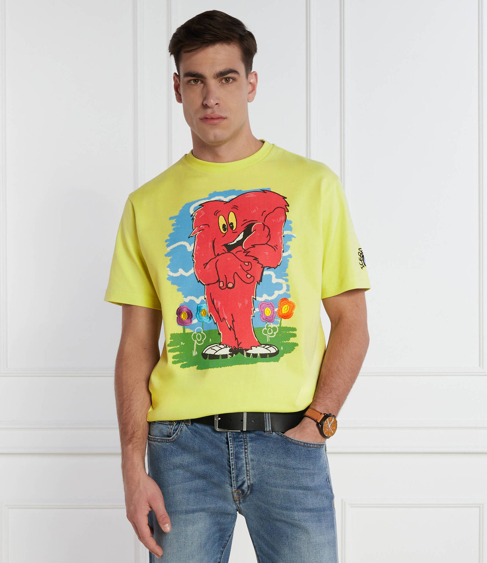 Футболка Iceberg - лимонный(242 I1P F073 6304)