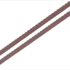 Резинка отделочная кофейно-розовая 8 мм (цв. 885), 641/8