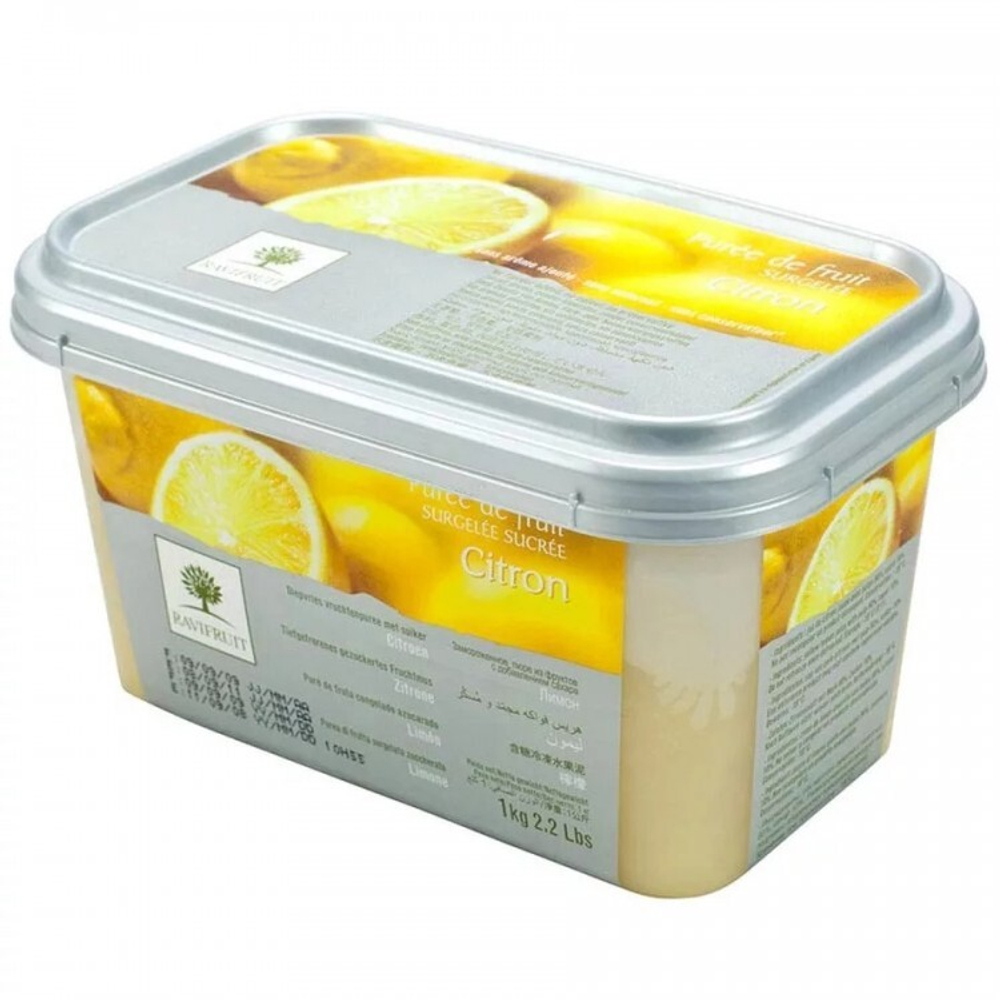 ПЮРЕ RAVIFRUIT из лимона с/м 10% сахара Франция, 1 кг