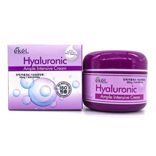 EKEL Крем для лица с гиалуроновой кислотой, 100 гр