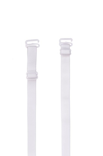 Бретели для бюстгальтера, ш. 1,5 см, белый