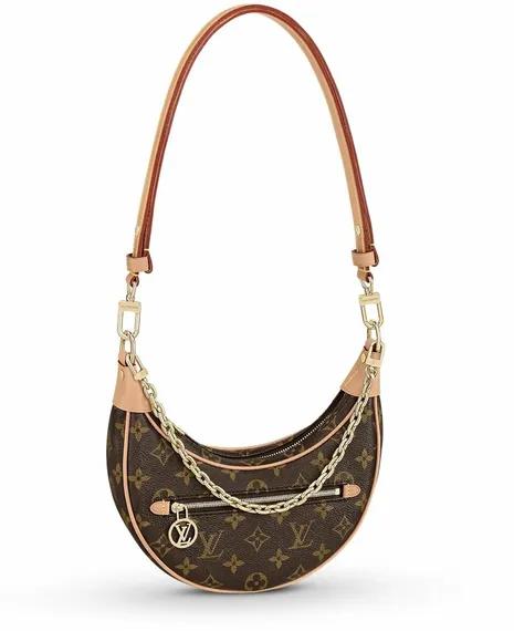 Сумка-багет Louis Vuitton Loop коричневый