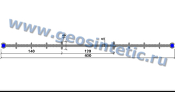 Гидрошпонка АКВАСТОП ХВН-400 (ПВХ-П) Гидроизоляционная шпонка внутренняя специальная (в комплекте КРЕПЕЖ 6шт/м) ТУ 5772-001-58093526-11, м.п.