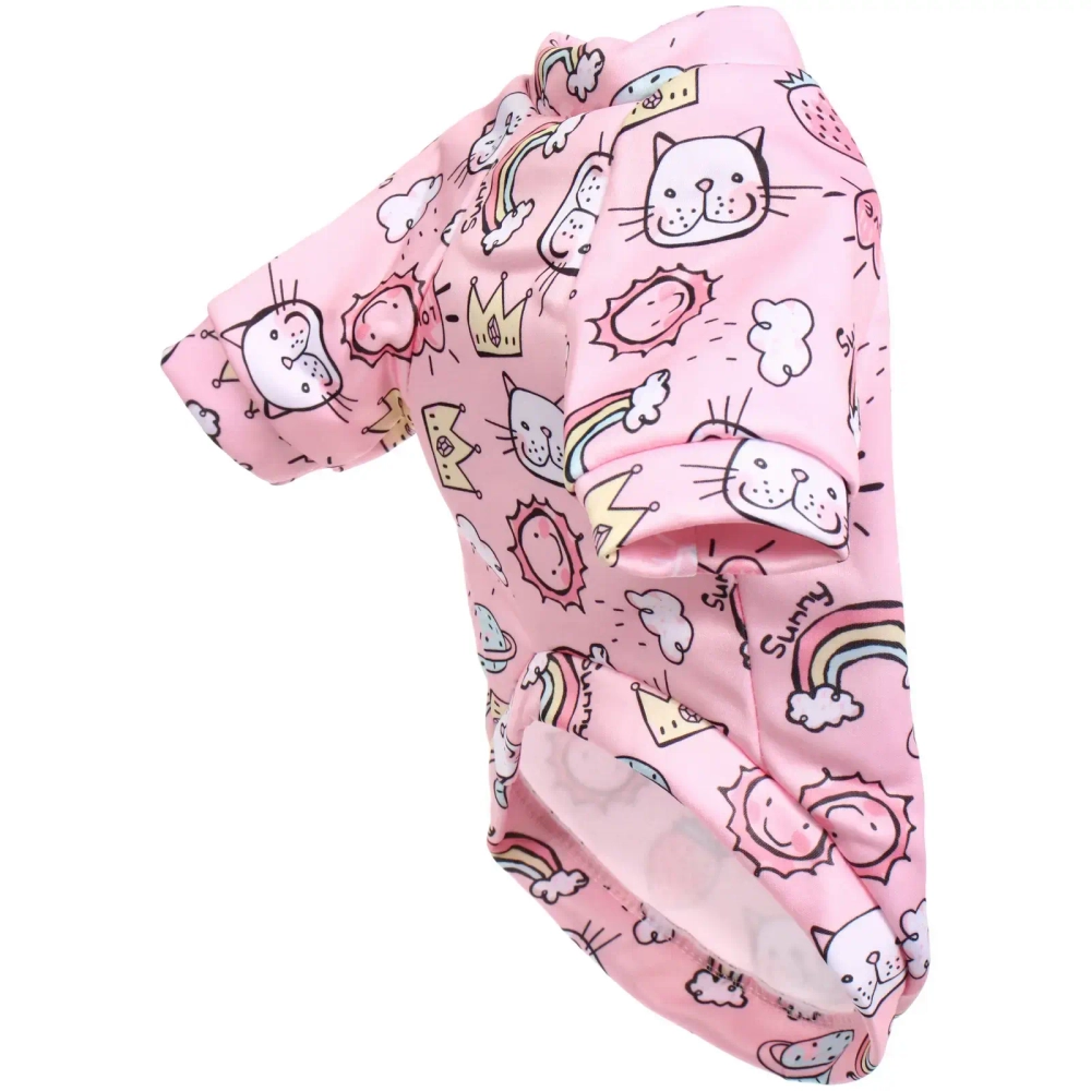 Кофта - толстовка для мелких пород собак «BRO Style», принт клубнички, р M