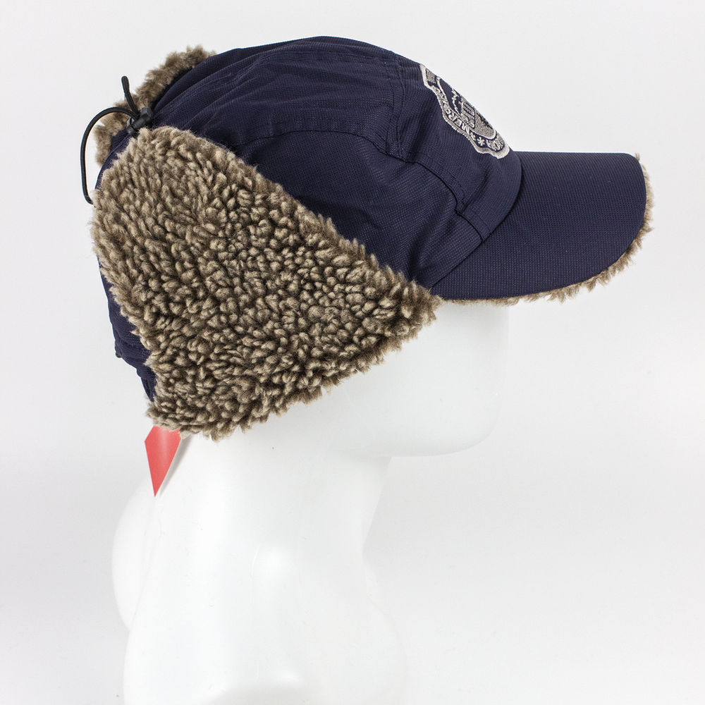 Кепка Extreal "Сити" с ушами, Барашек Коричневый, Мембрана, XL