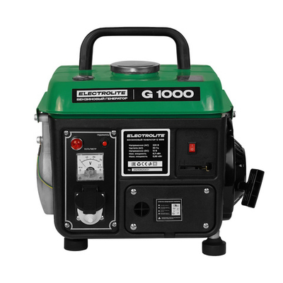 Генератор бензиновый Electrolite G 1000 с двухтактным двигателем