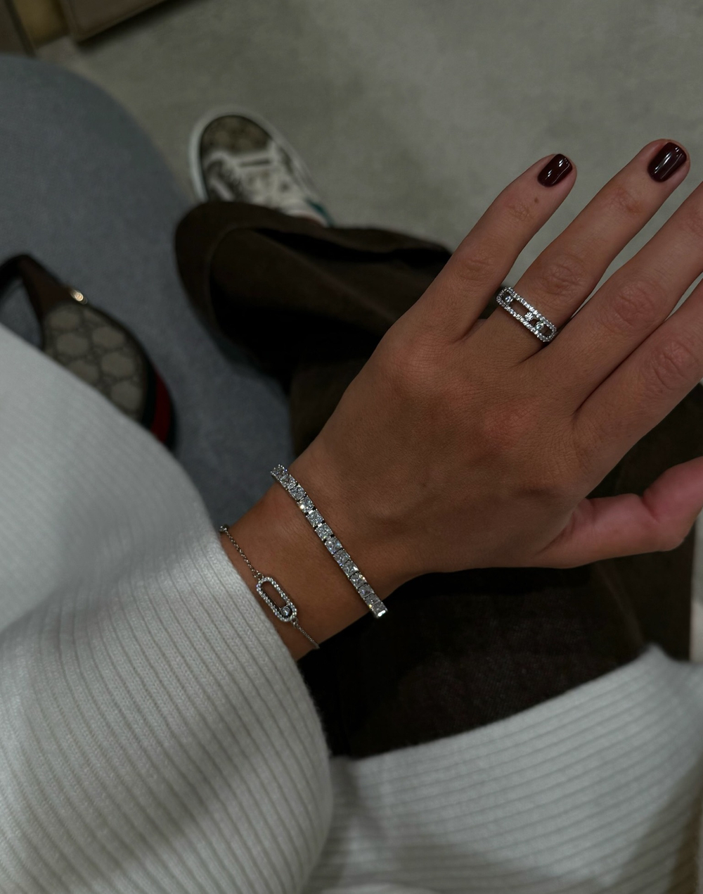 Теннисный браслет