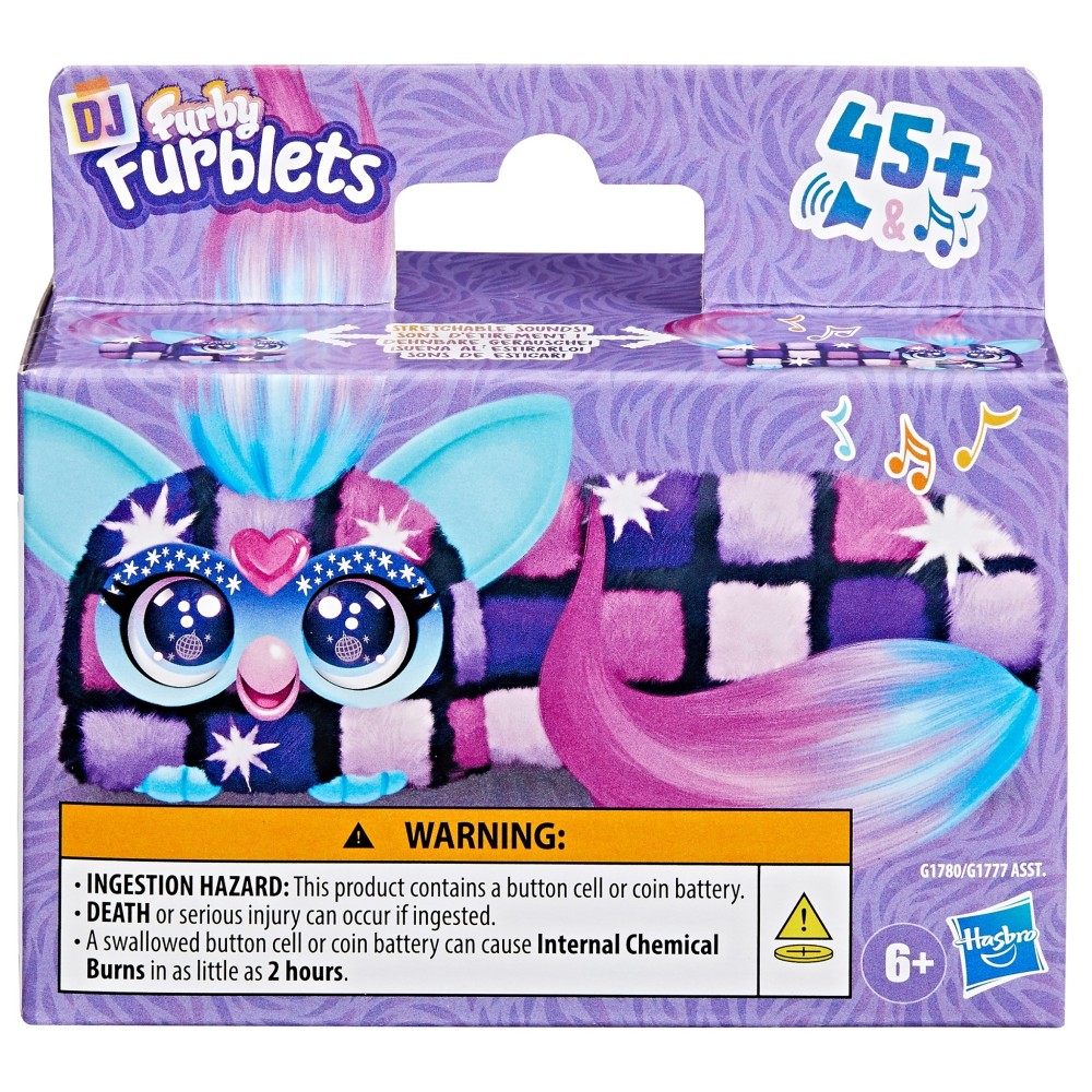 Интерактивная мягкая игрушка Hasbro Furby DJ Furblets G1780 Дис-Ко-Дазз G1780 — фото 2