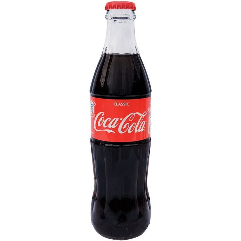 Газированный напиток Coca-Сola, Кока-Кола, стекло 330мл Грузия