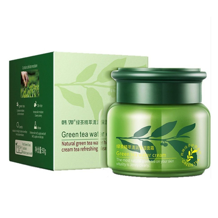 Крем для лица Rorec увлажняющий с экстрактом зеленого чая Tea Water Cream, 50 г