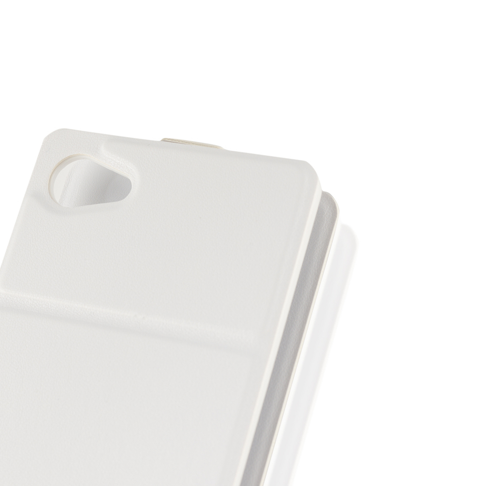 Чехол ROSCO для Sony Xperia Z5 Compact оптом (арт. Z5C-SLIMFLIP-WHITE)