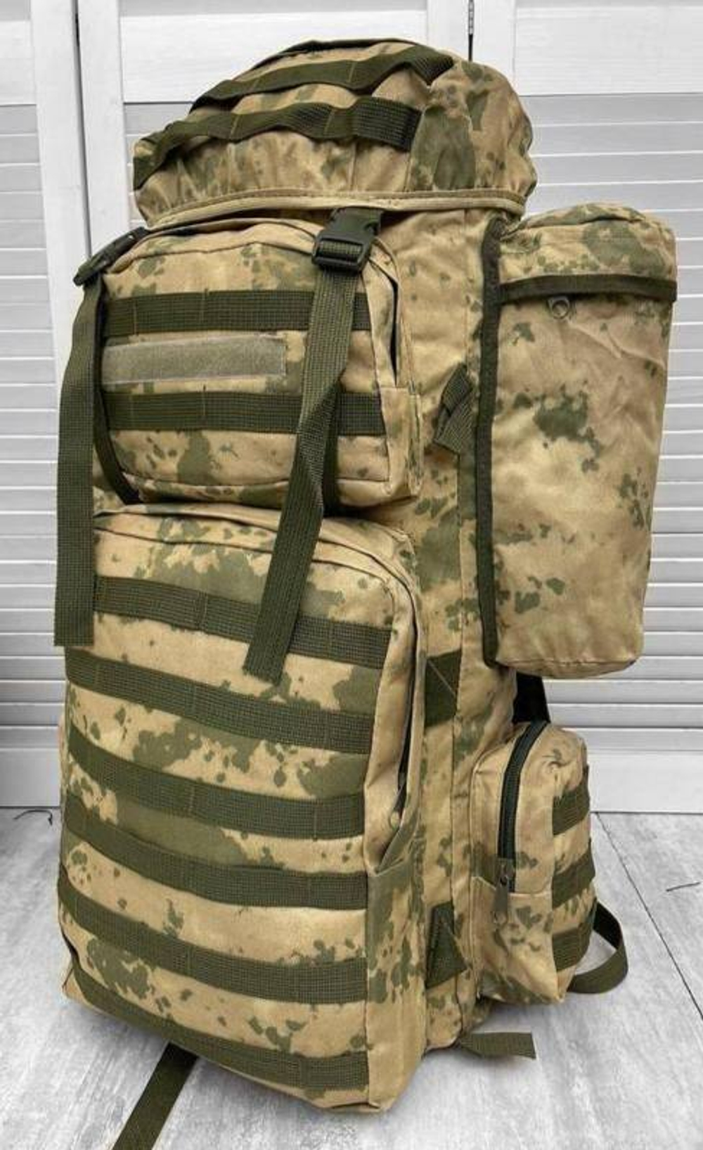 Тактический рюкзак 100л / мох