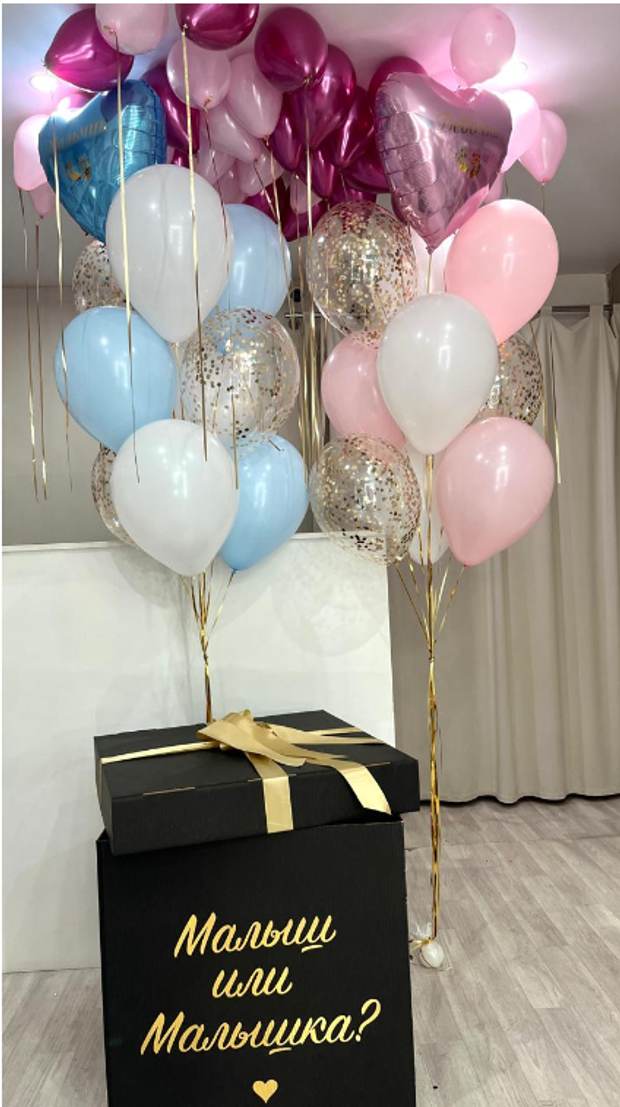 Гендерные шары мальчик или девочка №43